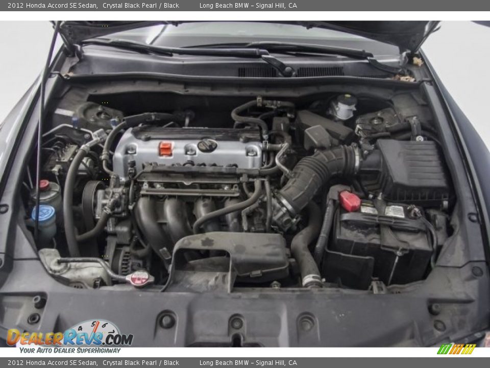 2012 Honda Accord SE Sedan Crystal Black Pearl / Black Photo #9