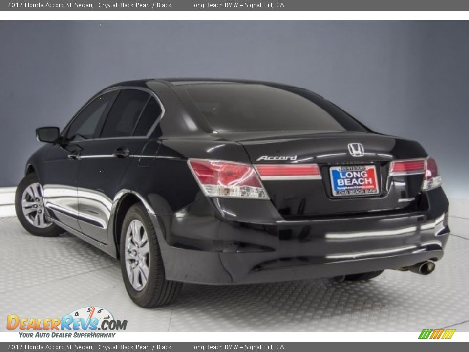 2012 Honda Accord SE Sedan Crystal Black Pearl / Black Photo #10