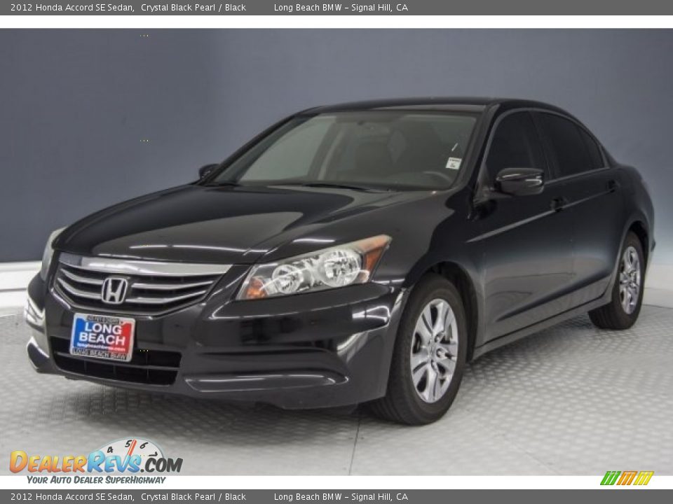 2012 Honda Accord SE Sedan Crystal Black Pearl / Black Photo #13