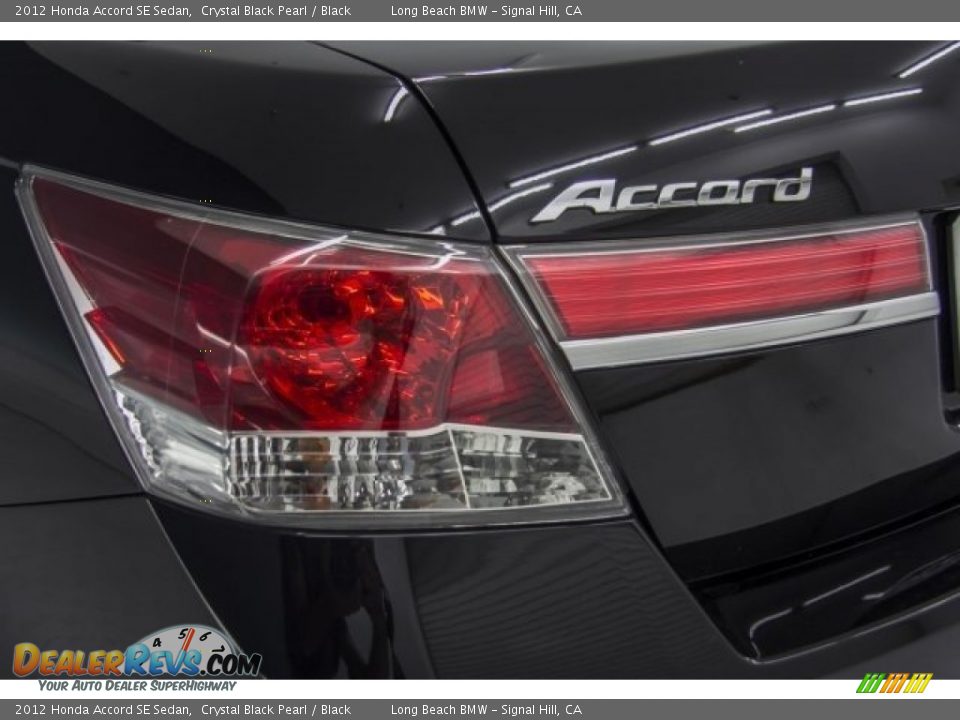 2012 Honda Accord SE Sedan Crystal Black Pearl / Black Photo #15