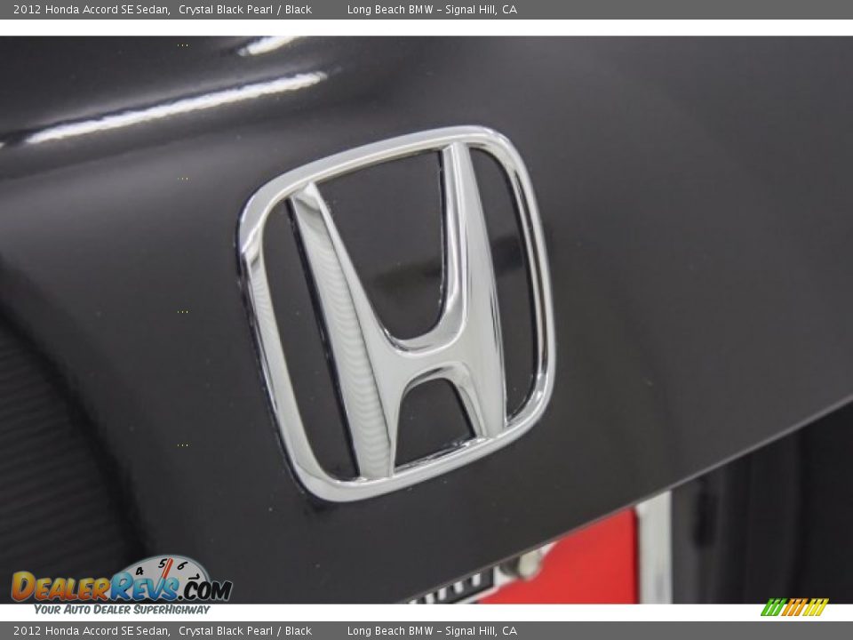 2012 Honda Accord SE Sedan Crystal Black Pearl / Black Photo #16