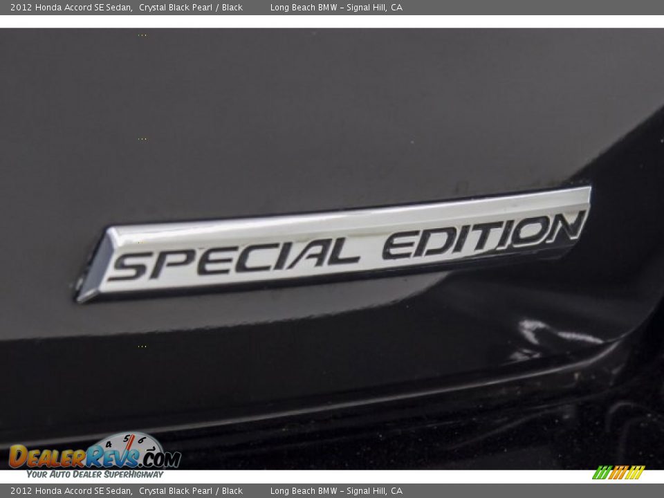 2012 Honda Accord SE Sedan Crystal Black Pearl / Black Photo #19
