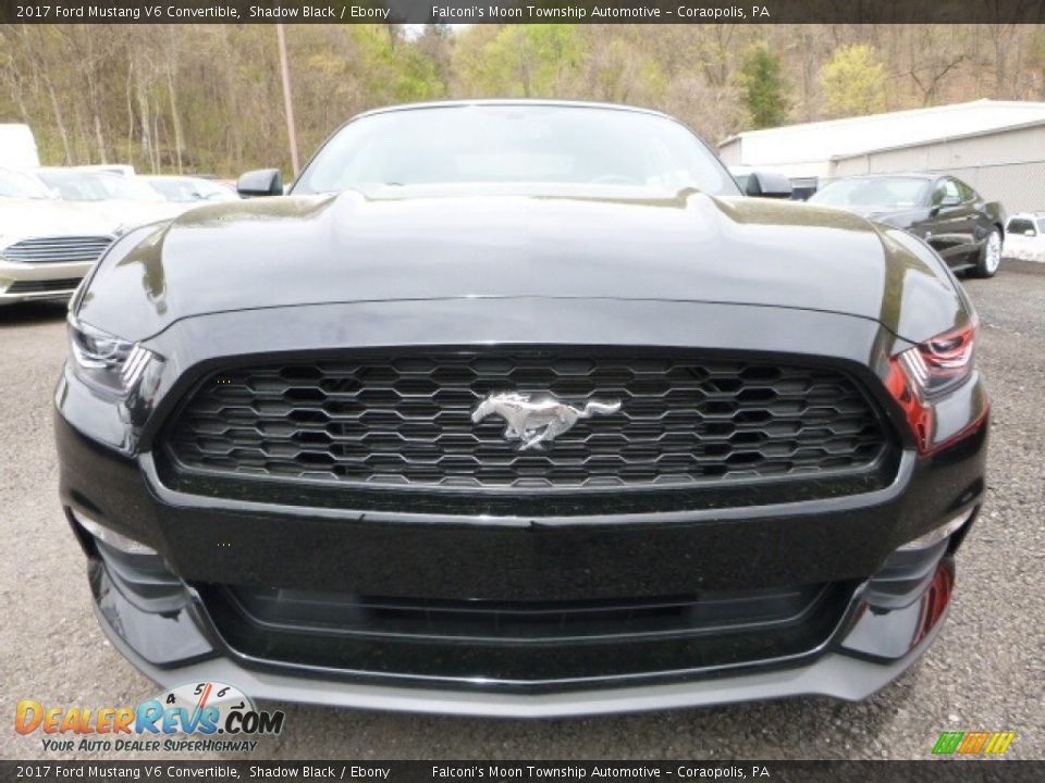 2017 Ford Mustang V6 Convertible Shadow Black / Ebony Photo #4