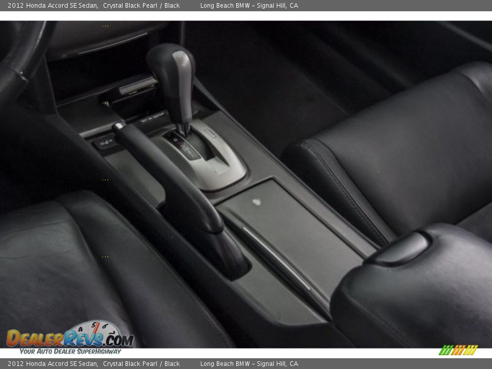 2012 Honda Accord SE Sedan Crystal Black Pearl / Black Photo #23