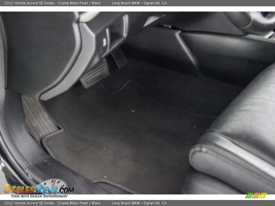 2012 Honda Accord SE Sedan Crystal Black Pearl / Black Photo #26