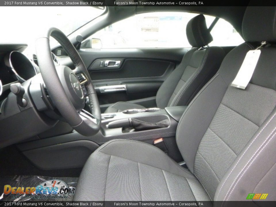 2017 Ford Mustang V6 Convertible Shadow Black / Ebony Photo #10