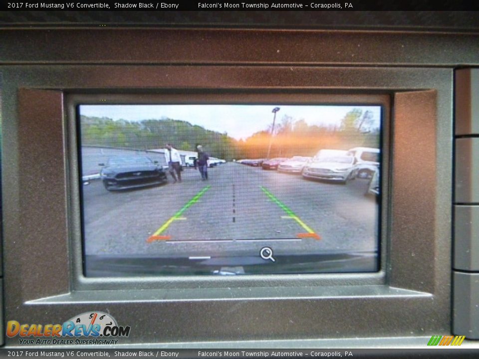2017 Ford Mustang V6 Convertible Shadow Black / Ebony Photo #14