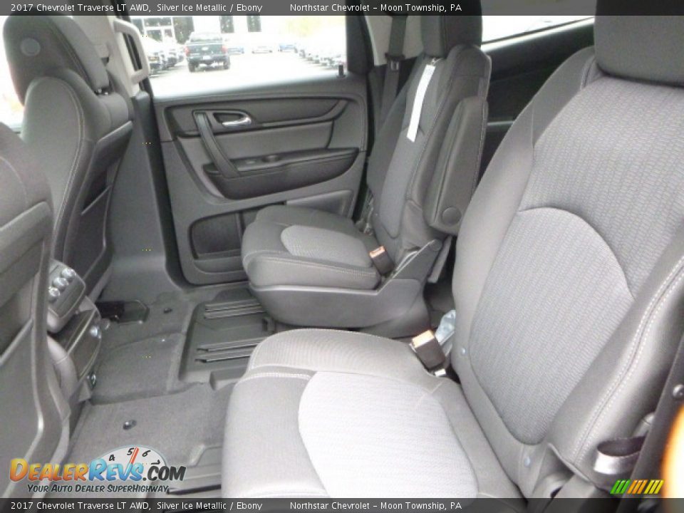2017 Chevrolet Traverse LT AWD Silver Ice Metallic / Ebony Photo #12