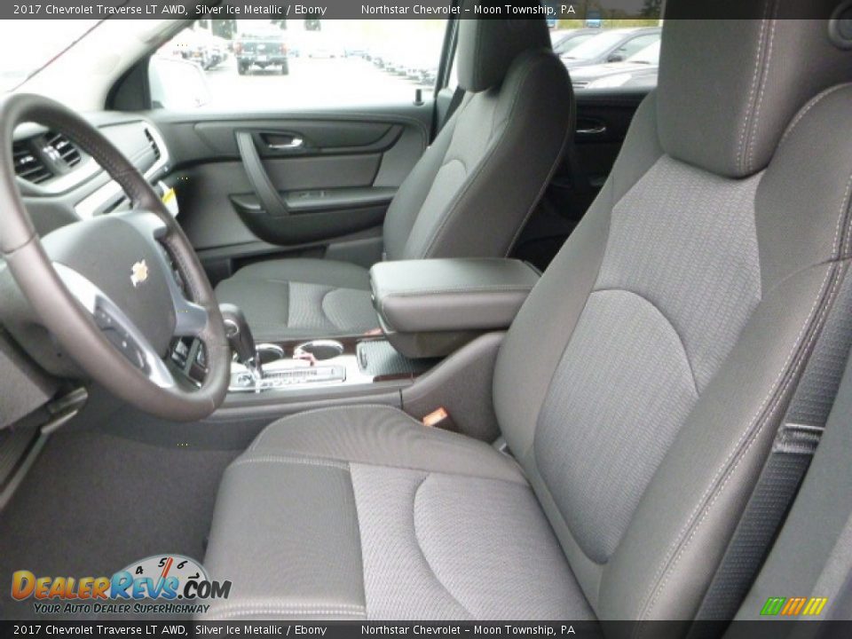 2017 Chevrolet Traverse LT AWD Silver Ice Metallic / Ebony Photo #15