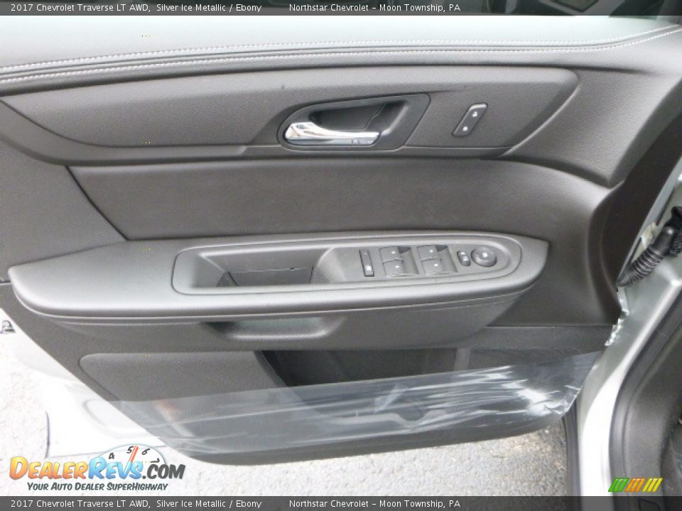 2017 Chevrolet Traverse LT AWD Silver Ice Metallic / Ebony Photo #16