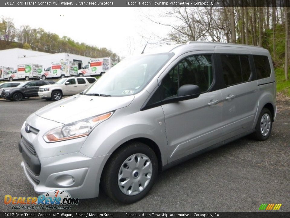 Silver 2017 Ford Transit Connect XLT Wagon Photo #5