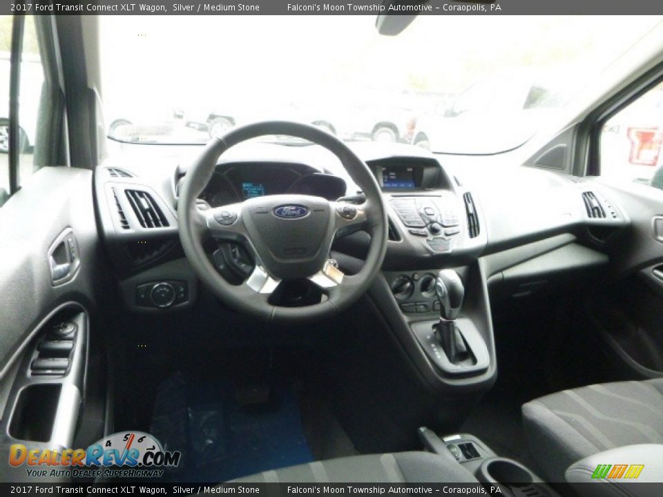 Dashboard of 2017 Ford Transit Connect XLT Wagon Photo #9