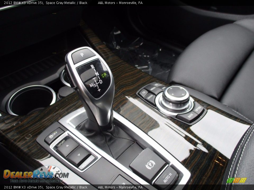 2012 BMW X3 xDrive 35i Space Gray Metallic / Black Photo #16