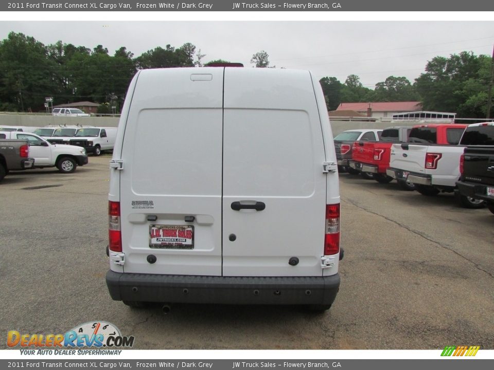 2011 Ford Transit Connect XL Cargo Van Frozen White / Dark Grey Photo #6
