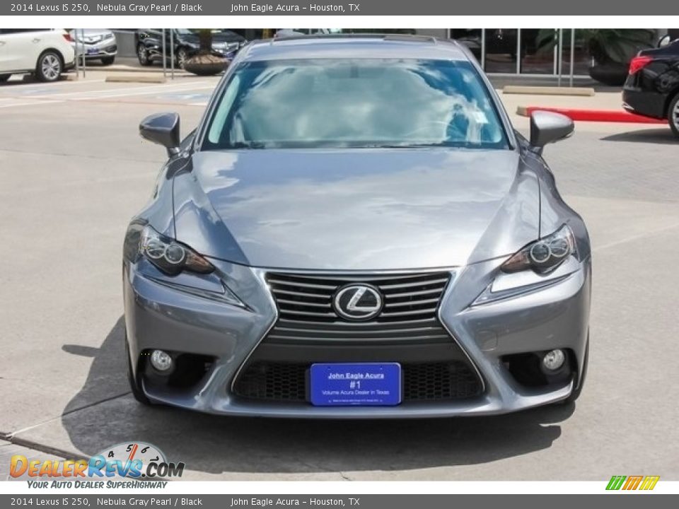 2014 Lexus IS 250 Nebula Gray Pearl / Black Photo #2