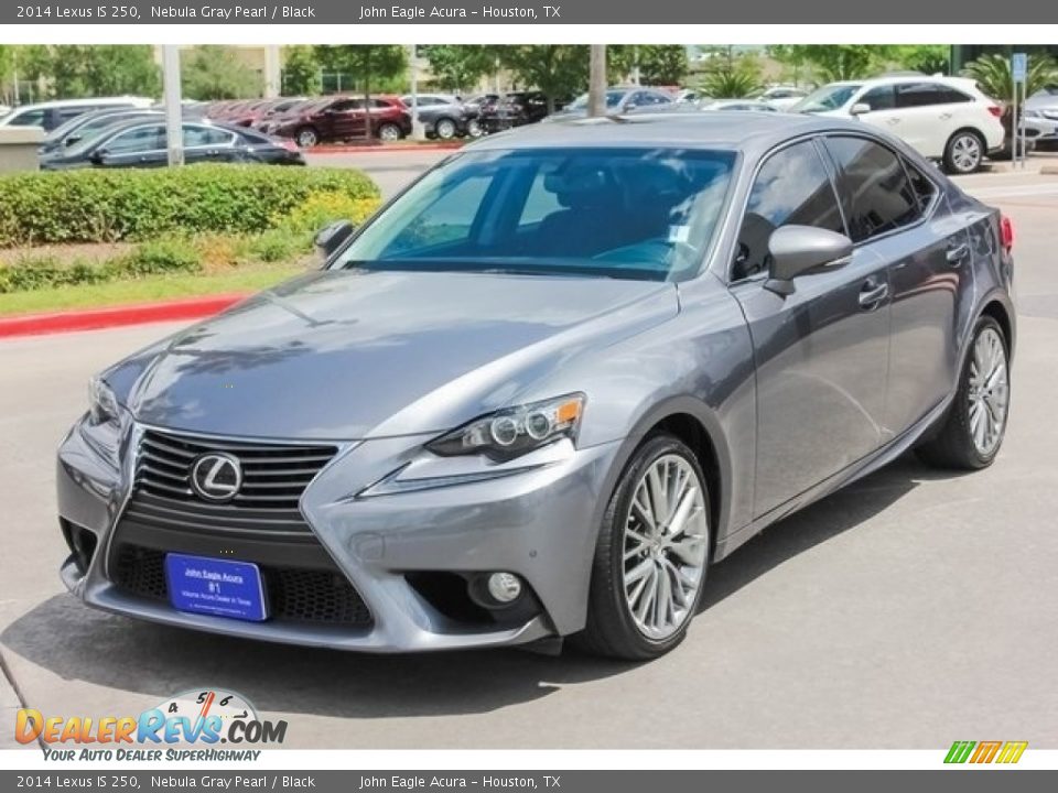 2014 Lexus IS 250 Nebula Gray Pearl / Black Photo #3