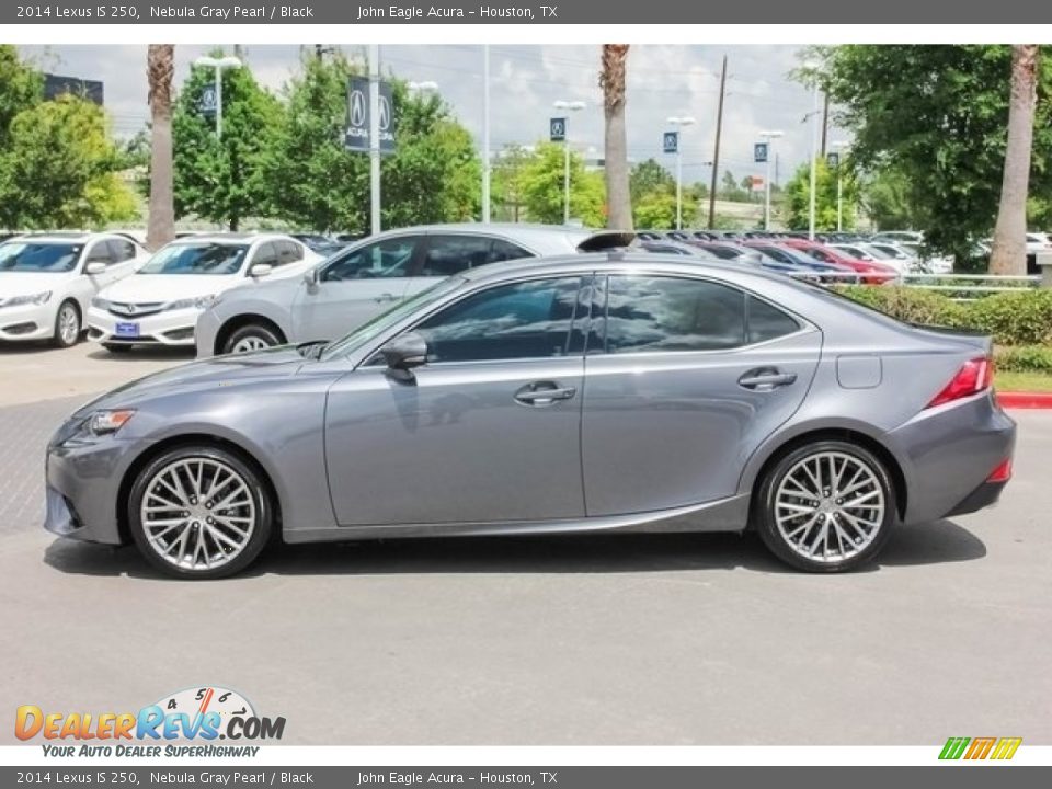 2014 Lexus IS 250 Nebula Gray Pearl / Black Photo #4