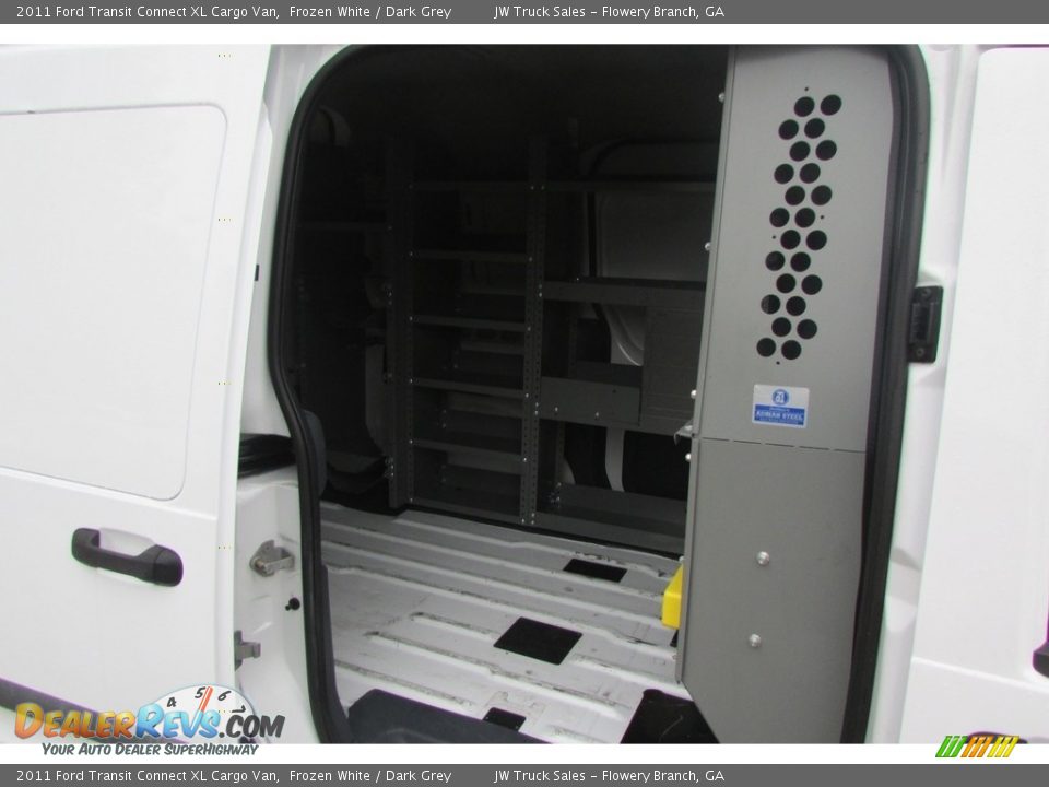 2011 Ford Transit Connect XL Cargo Van Frozen White / Dark Grey Photo #18