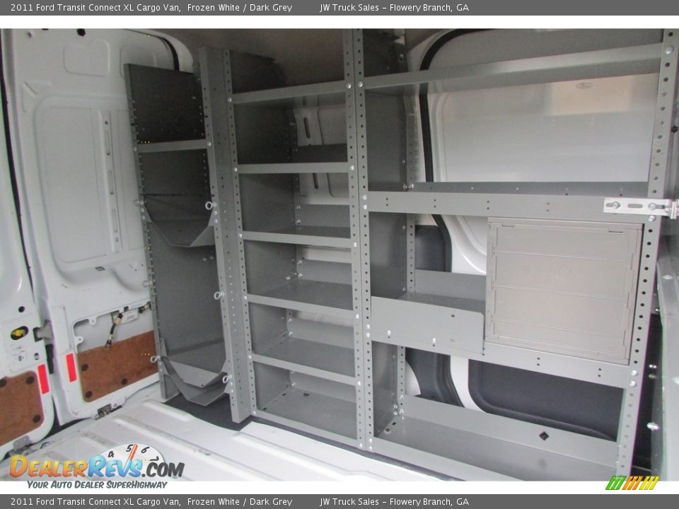 2011 Ford Transit Connect XL Cargo Van Frozen White / Dark Grey Photo #19