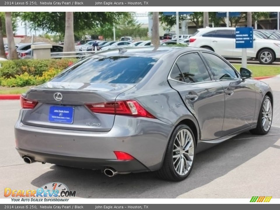 2014 Lexus IS 250 Nebula Gray Pearl / Black Photo #7