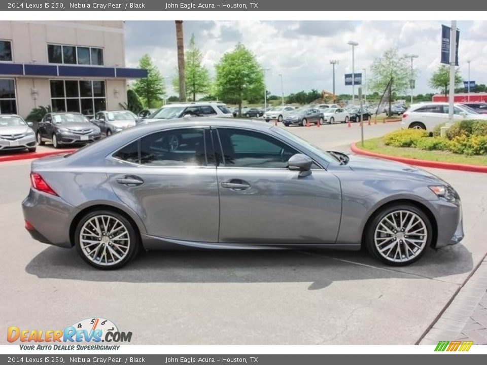 2014 Lexus IS 250 Nebula Gray Pearl / Black Photo #8