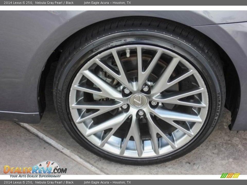 2014 Lexus IS 250 Nebula Gray Pearl / Black Photo #11