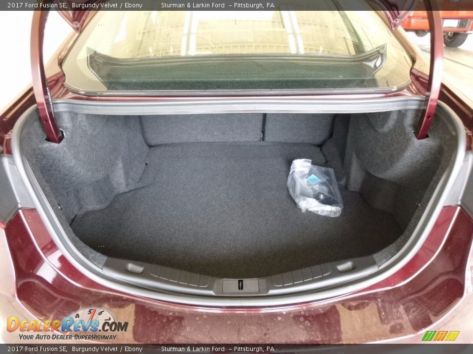 2017 Ford Fusion SE Burgundy Velvet / Ebony Photo #3