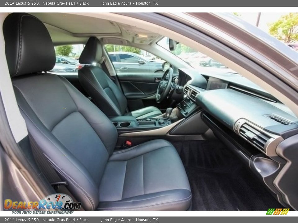 2014 Lexus IS 250 Nebula Gray Pearl / Black Photo #24