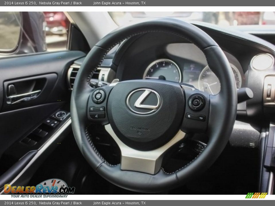 2014 Lexus IS 250 Nebula Gray Pearl / Black Photo #27