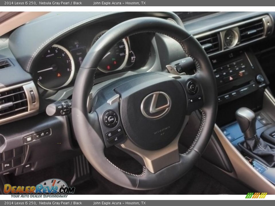 2014 Lexus IS 250 Nebula Gray Pearl / Black Photo #32