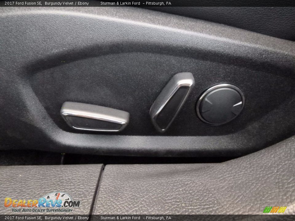 2017 Ford Fusion SE Burgundy Velvet / Ebony Photo #12
