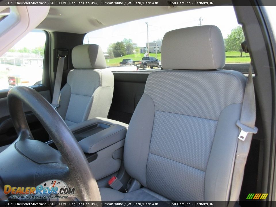 2015 Chevrolet Silverado 2500HD WT Regular Cab 4x4 Summit White / Jet Black/Dark Ash Photo #19