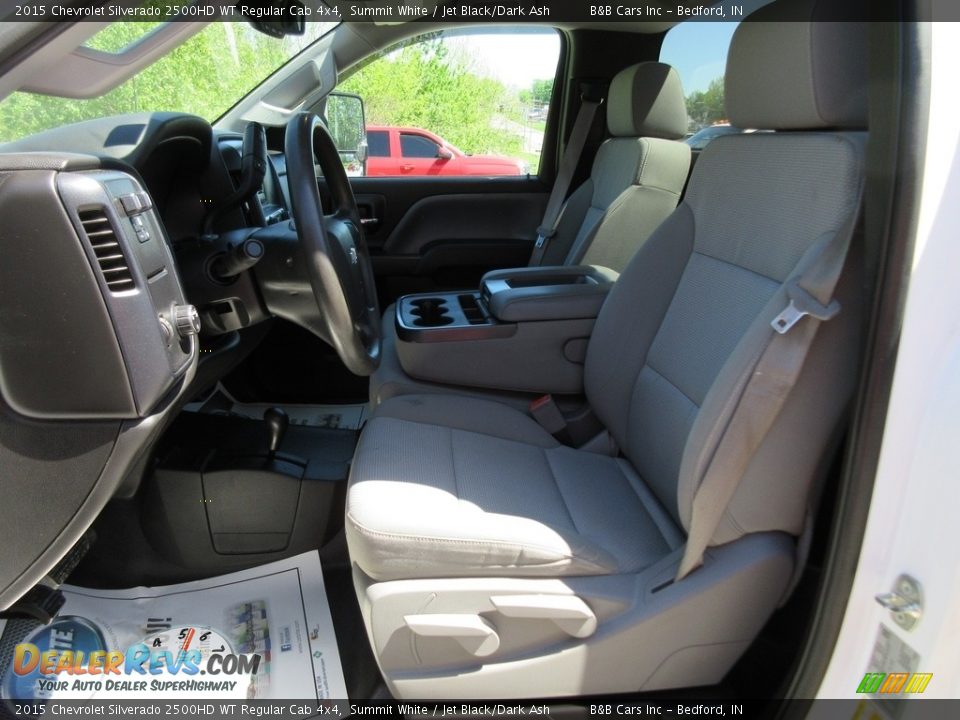 2015 Chevrolet Silverado 2500HD WT Regular Cab 4x4 Summit White / Jet Black/Dark Ash Photo #20