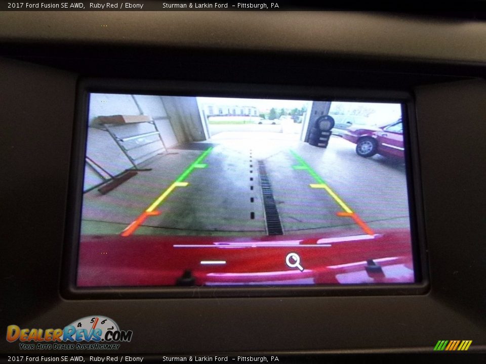 2017 Ford Fusion SE AWD Ruby Red / Ebony Photo #14