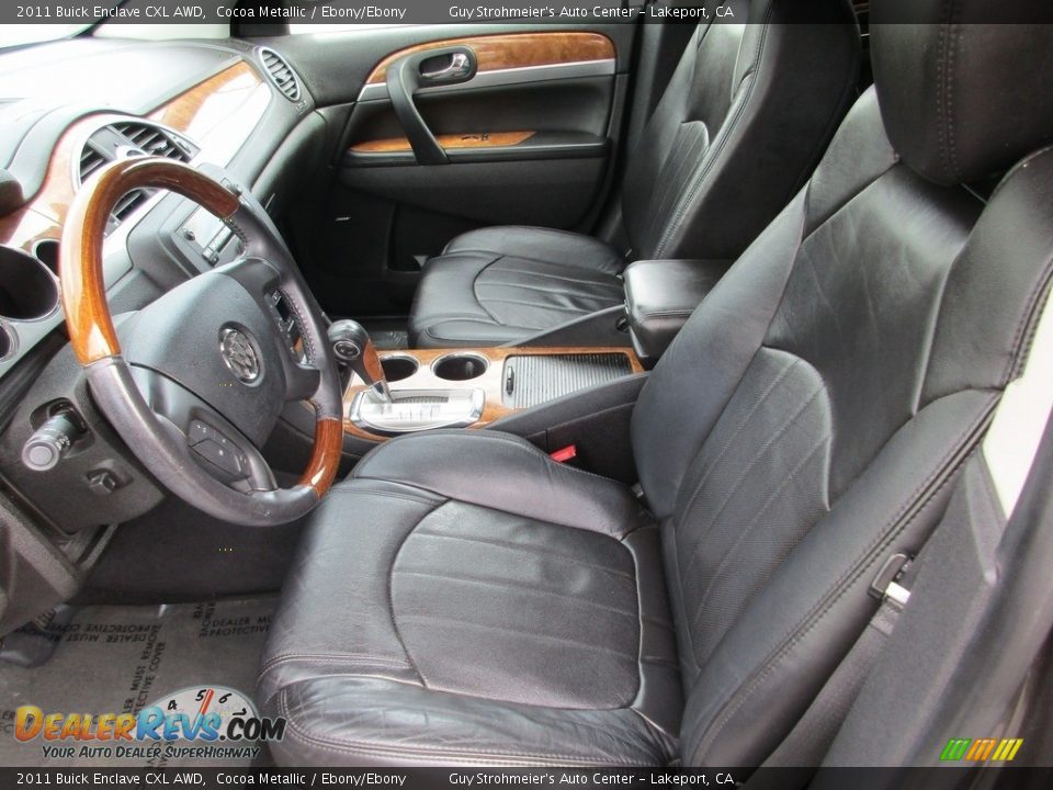 2011 Buick Enclave CXL AWD Cocoa Metallic / Ebony/Ebony Photo #6