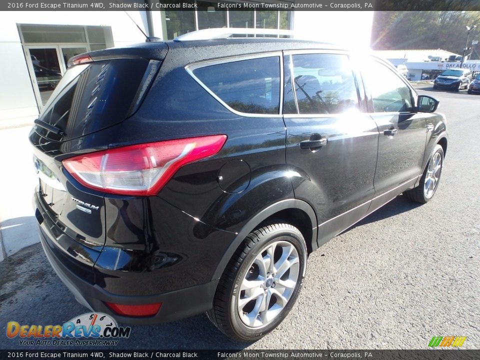 2016 Ford Escape Titanium 4WD Shadow Black / Charcoal Black Photo #2