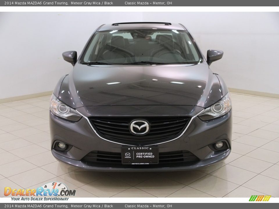 2014 Mazda MAZDA6 Grand Touring Meteor Gray Mica / Black Photo #2