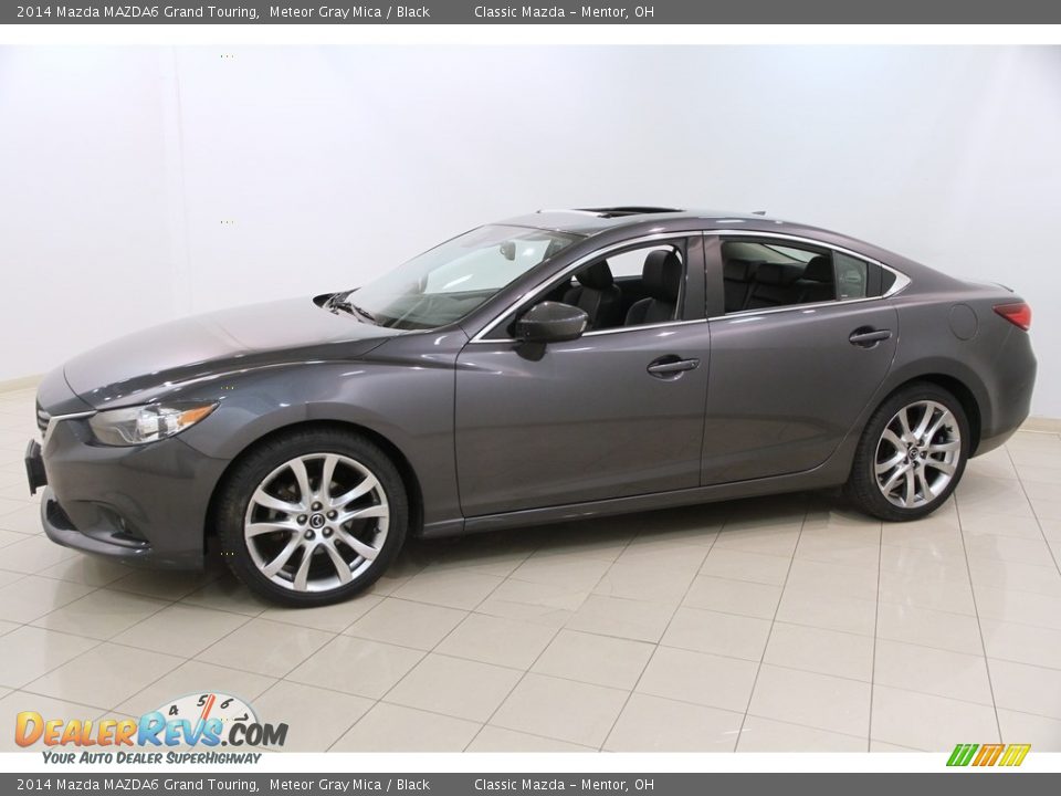2014 Mazda MAZDA6 Grand Touring Meteor Gray Mica / Black Photo #3