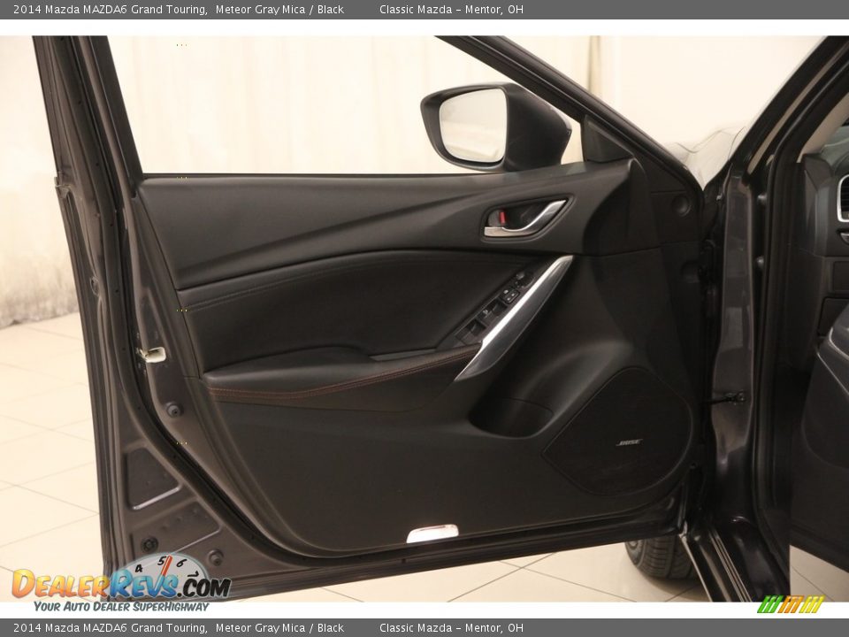 2014 Mazda MAZDA6 Grand Touring Meteor Gray Mica / Black Photo #4