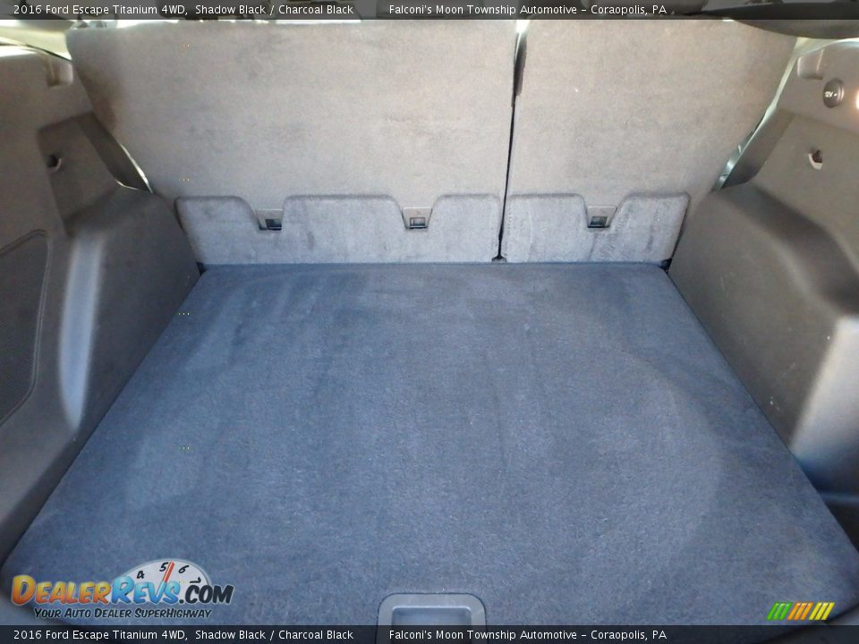 2016 Ford Escape Titanium 4WD Shadow Black / Charcoal Black Photo #5