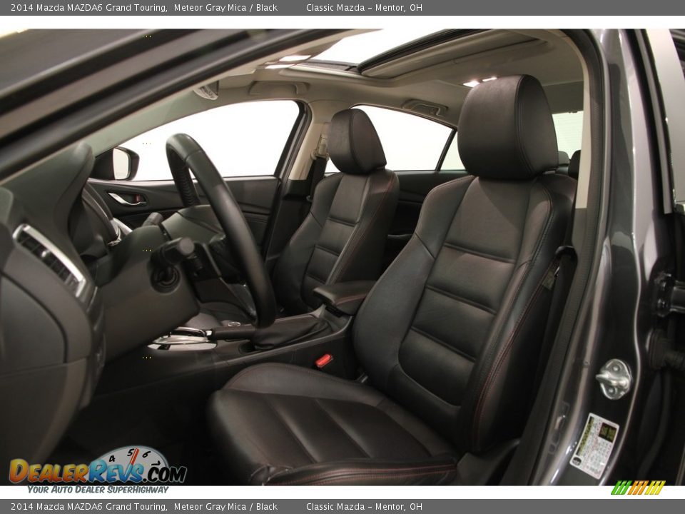 2014 Mazda MAZDA6 Grand Touring Meteor Gray Mica / Black Photo #5