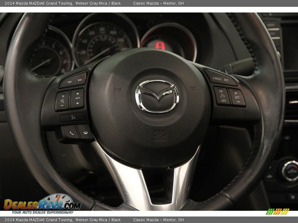 2014 Mazda MAZDA6 Grand Touring Meteor Gray Mica / Black Photo #6