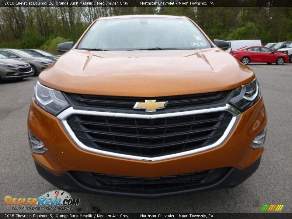 2018 Chevrolet Equinox LS Orange Burst Metallic / Medium Ash Gray Photo #8