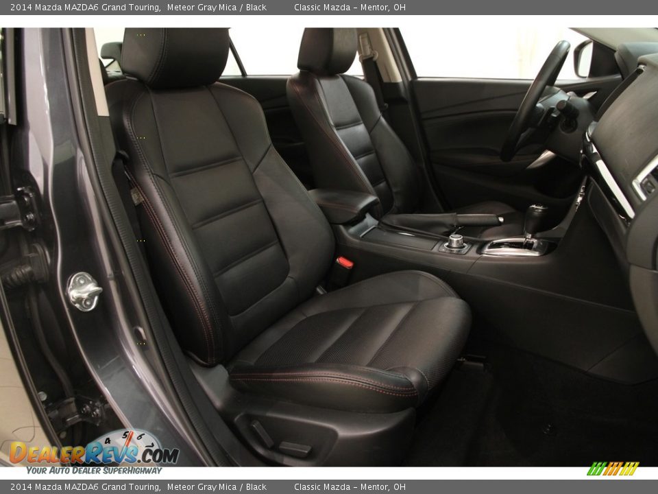 2014 Mazda MAZDA6 Grand Touring Meteor Gray Mica / Black Photo #15