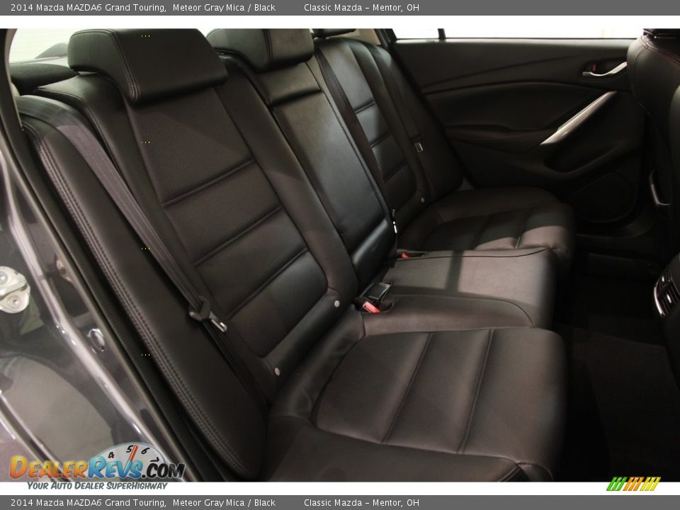 2014 Mazda MAZDA6 Grand Touring Meteor Gray Mica / Black Photo #16