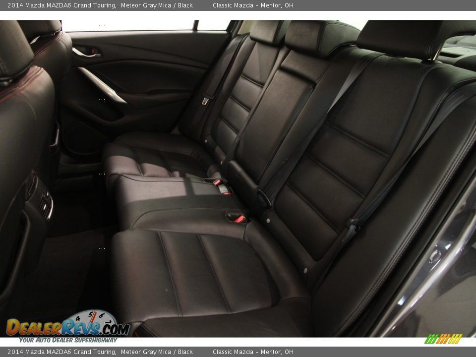 2014 Mazda MAZDA6 Grand Touring Meteor Gray Mica / Black Photo #17