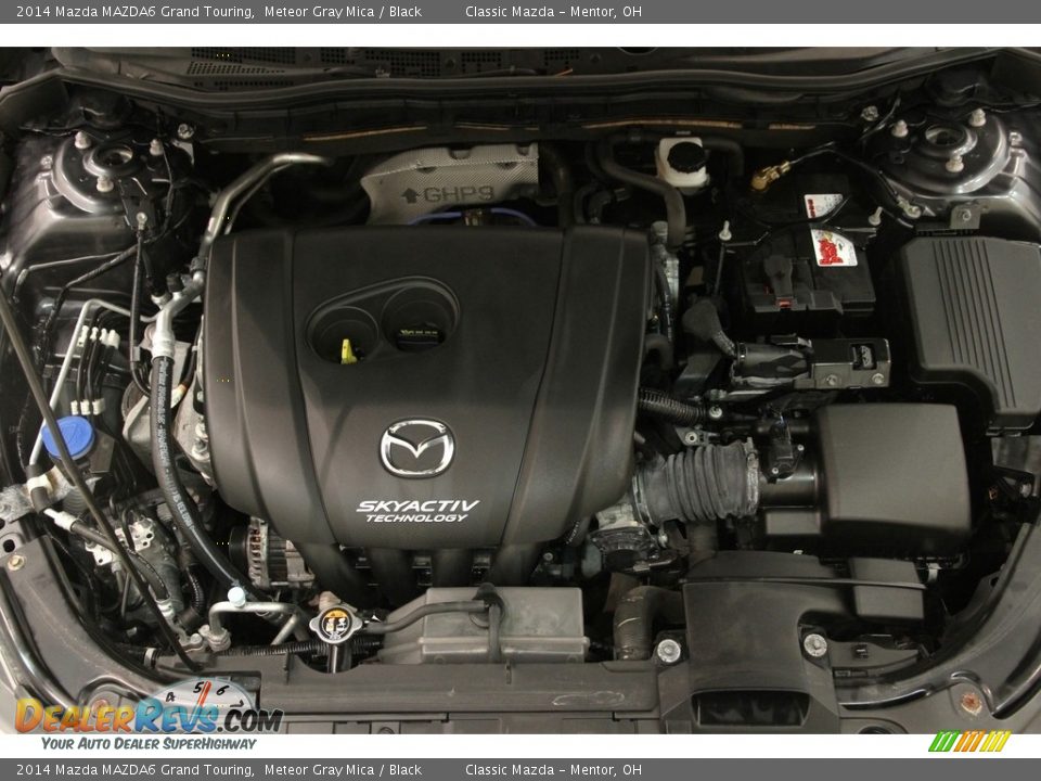 2014 Mazda MAZDA6 Grand Touring Meteor Gray Mica / Black Photo #19