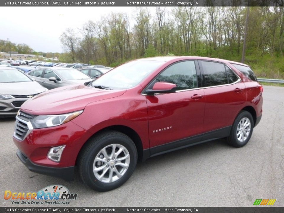 2018 Chevrolet Equinox LT AWD Cajun Red Tintcoat / Jet Black Photo #1