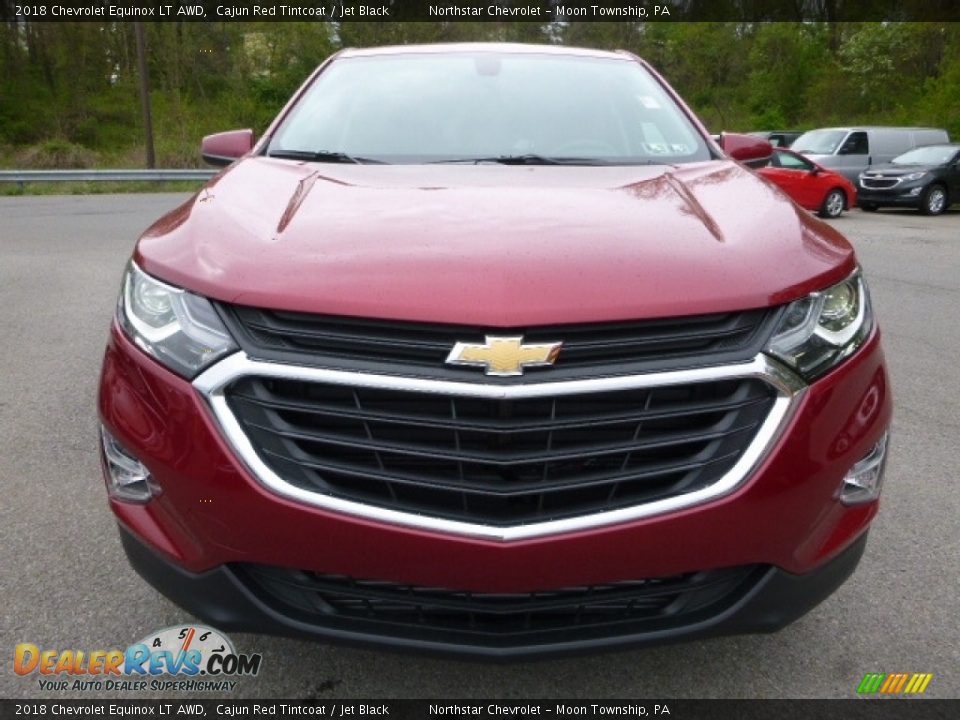 2018 Chevrolet Equinox LT AWD Cajun Red Tintcoat / Jet Black Photo #8