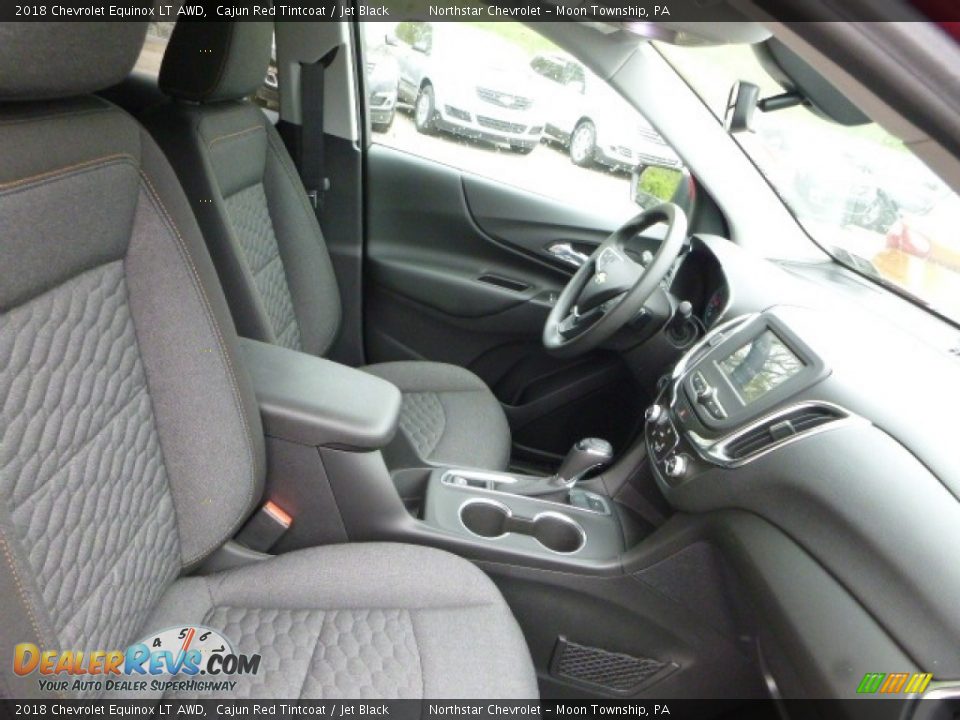 2018 Chevrolet Equinox LT AWD Cajun Red Tintcoat / Jet Black Photo #10